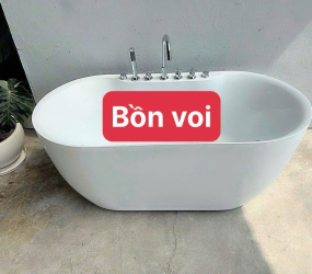 BỒN OVAL VÒI