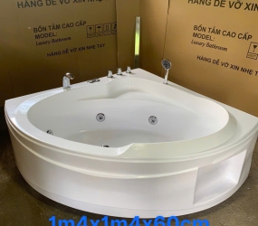 Bồn tắm góc 1m4 Massage
